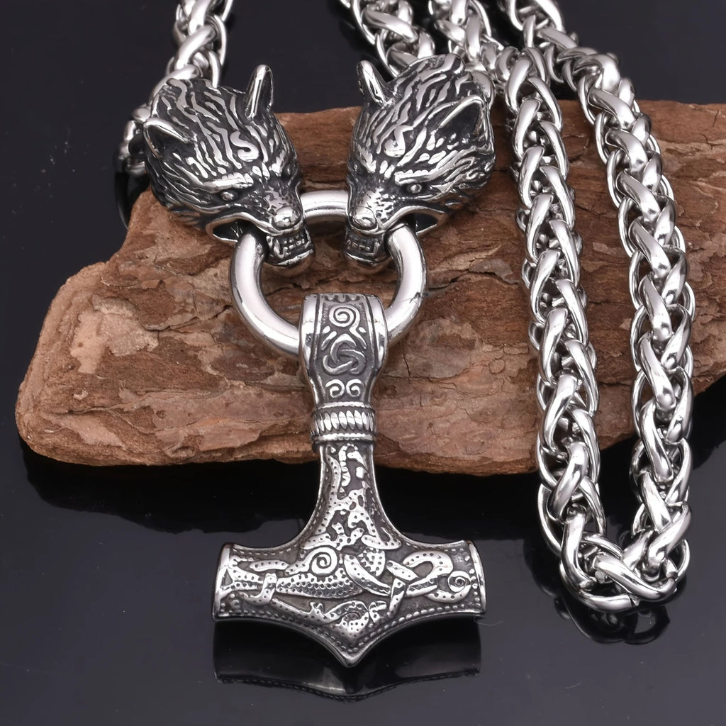 Tors Hammare Halsband – Vikingdesign med Kedja